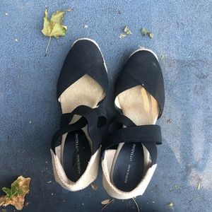 Adrienne Vittadini wedge espadrilles size 8.5